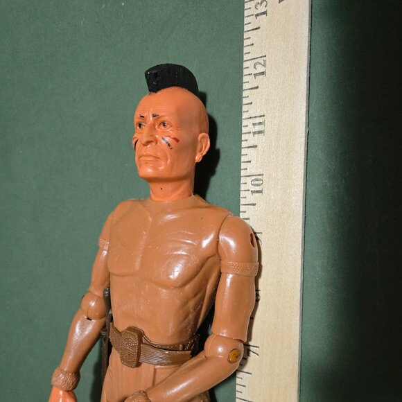 Johnny West, Fighting Eagle, The Figure. - Marco Navas Studio Vintage Marx Johnny West Fighting Eagle Action Figure
